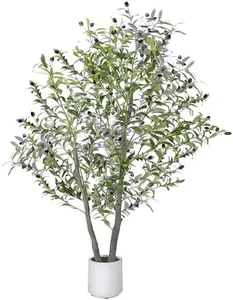 5FT Artificial Olive Tree in Pot