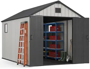 8x12FT Resin Outdoor Storage Shed