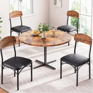 Dining Chairs Set of 4, Rustic