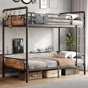 Industrial Metal Bunk Bed