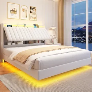 Queen Size Floating Bed Frame