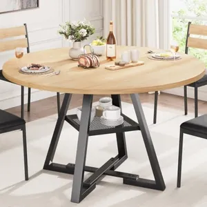 Round Dining Table for 4-6