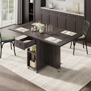 Space Saving Folding Dining Table for 4
