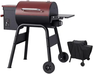 Wood Pellet Smoker Grill with Auto Feed
